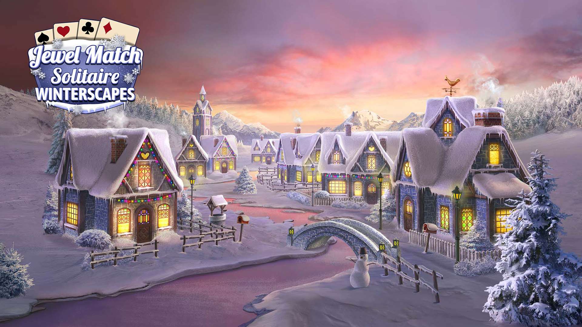 Jewel Match Solitaire: Winterscapes 1