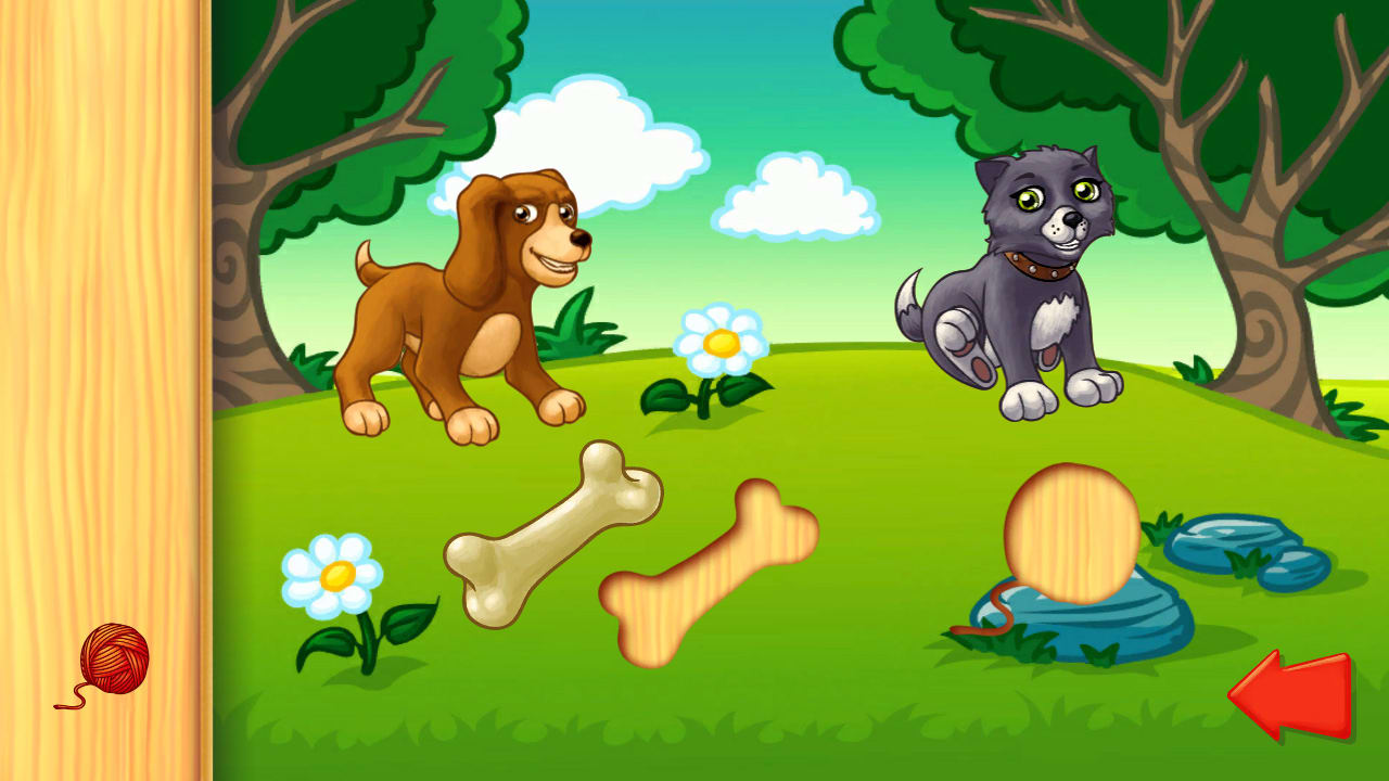 Animal Babies Puzzle - Preschool Animals Puzzles Game for Kids 6