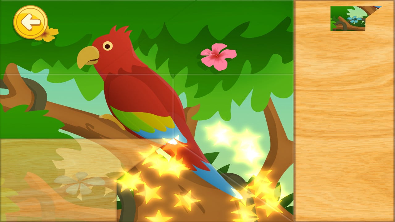 Animal Fun Puzzle - Preschool and kindergarten learning and fun game for toddlers and kids 4