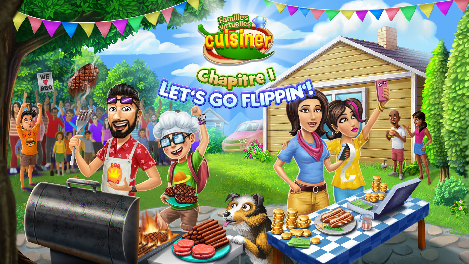 Virtual Families Cook Off: Chapitre 1 Let's Go Flippin' 1