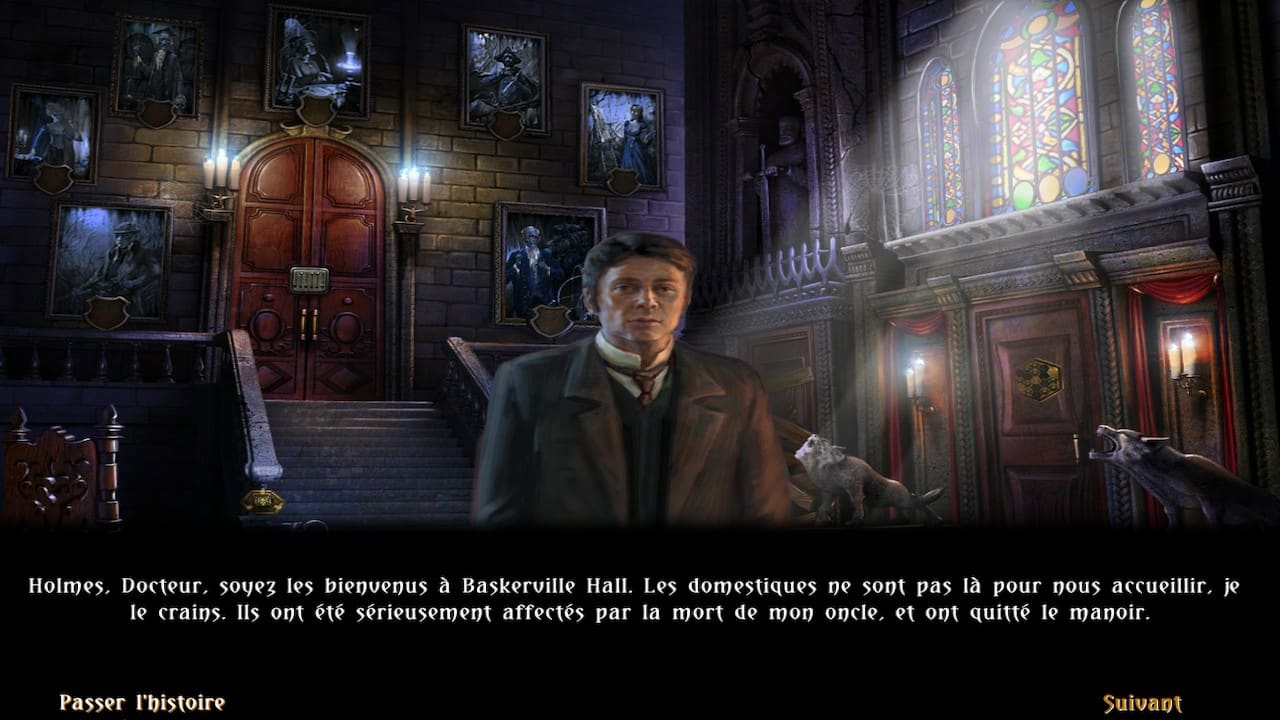 Jeu PC : Sherlock Holmes Et Le Chien Des Baskervilles - Aventure & Enquête - Compatible Windows XP à 10