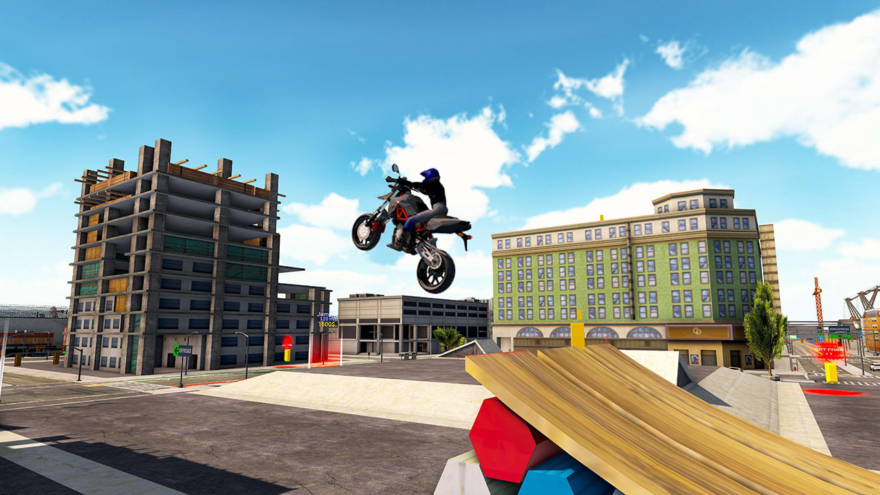 Motorcycle Driving Simulator-Dirt & Parking 2022 Racing Games Ultimate 4x4 City Offroad Kart 6