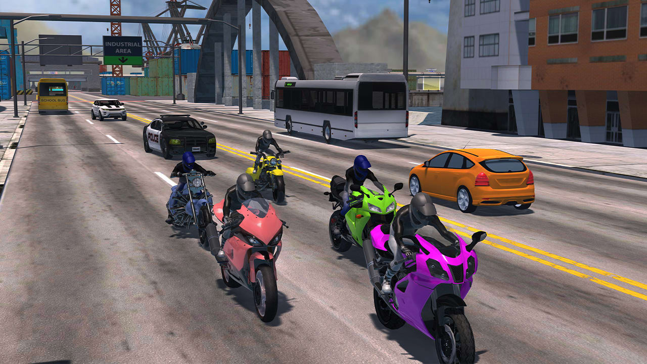 Motorcycle Driving Simulator-Dirt & Parking 2022 Racing Games Ultimate 4x4 City Offroad Kart 4