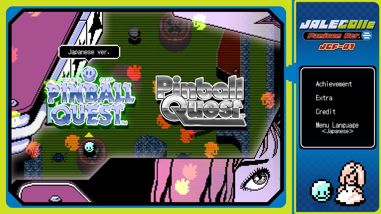 JALECOlle Famicom Ver. Pinball Quest 2