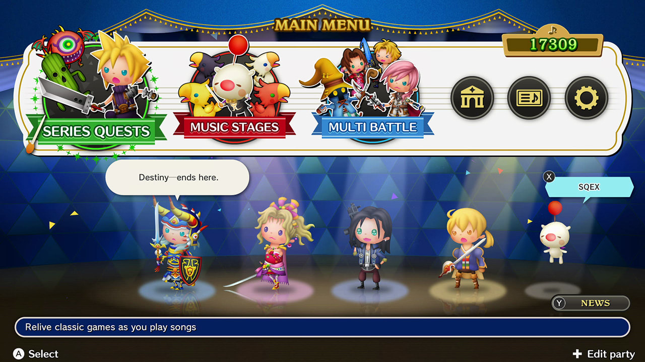 THEATRHYTHM FINAL BAR LINE 7