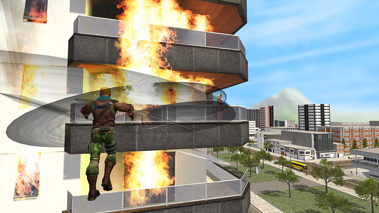 City Super Hero 3D - Flying Legend Warriors Deluxe Simulator 6