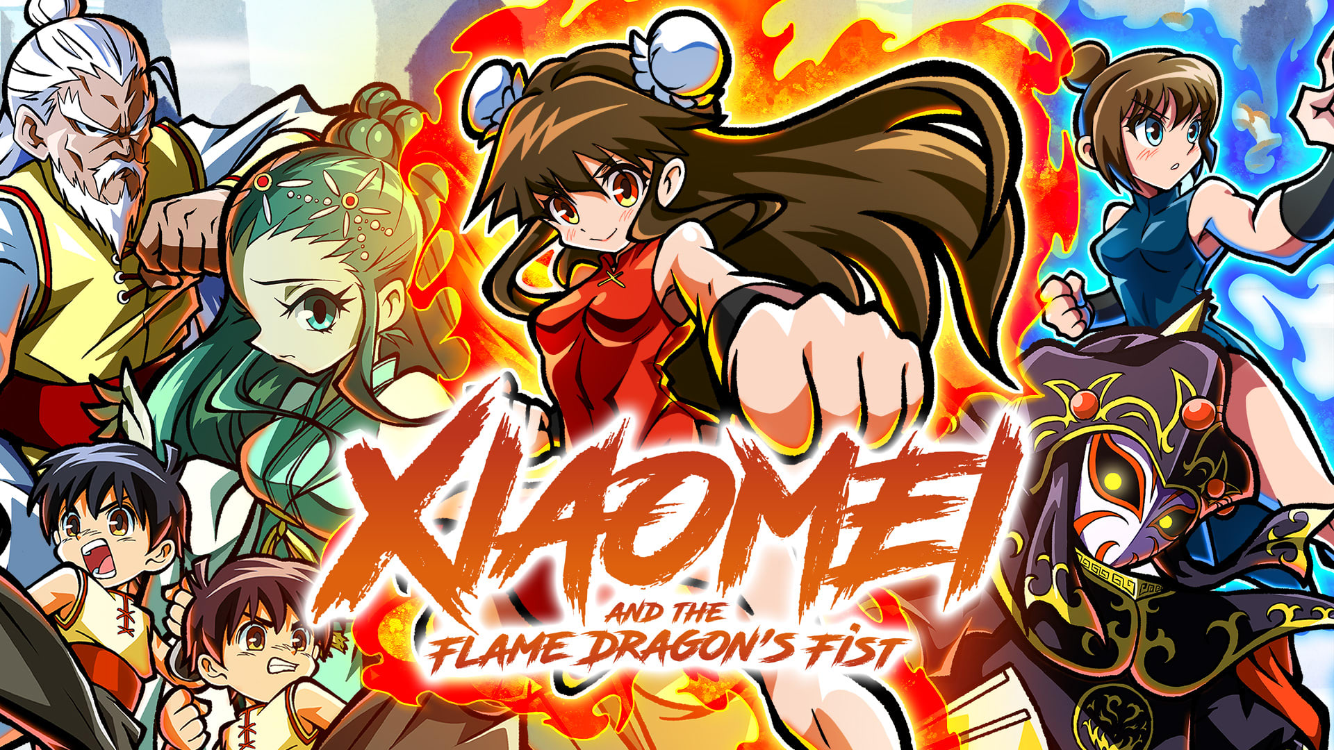 Xiaomei and the Flame Dragon's Fist 1