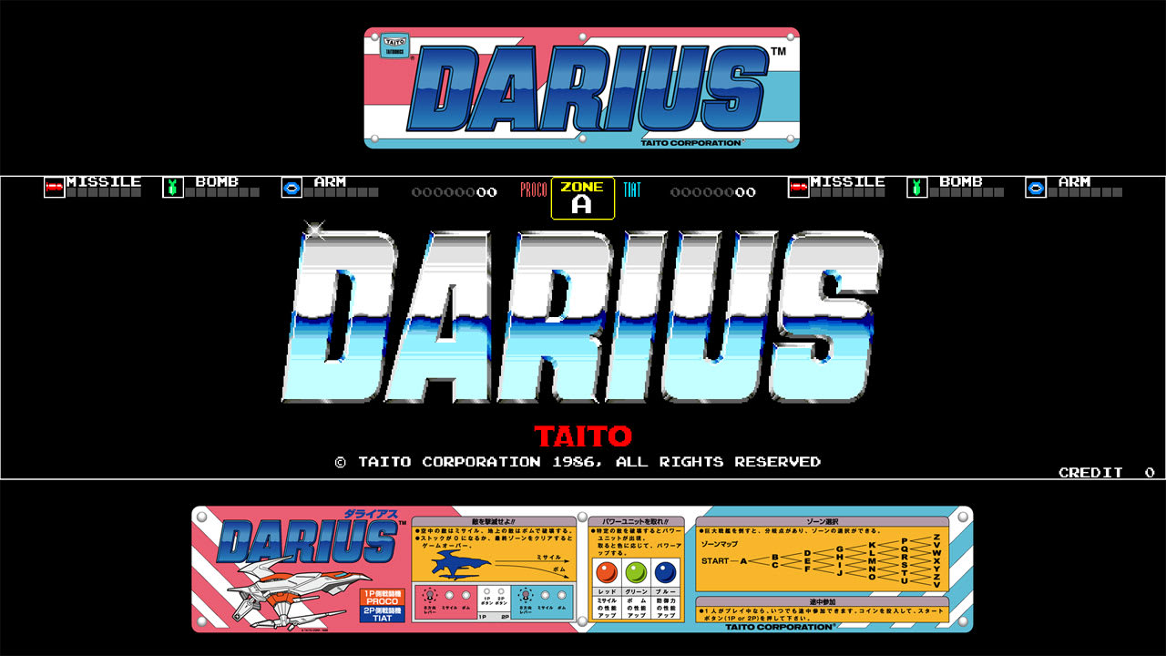 Arcade Archives DARIUS 3