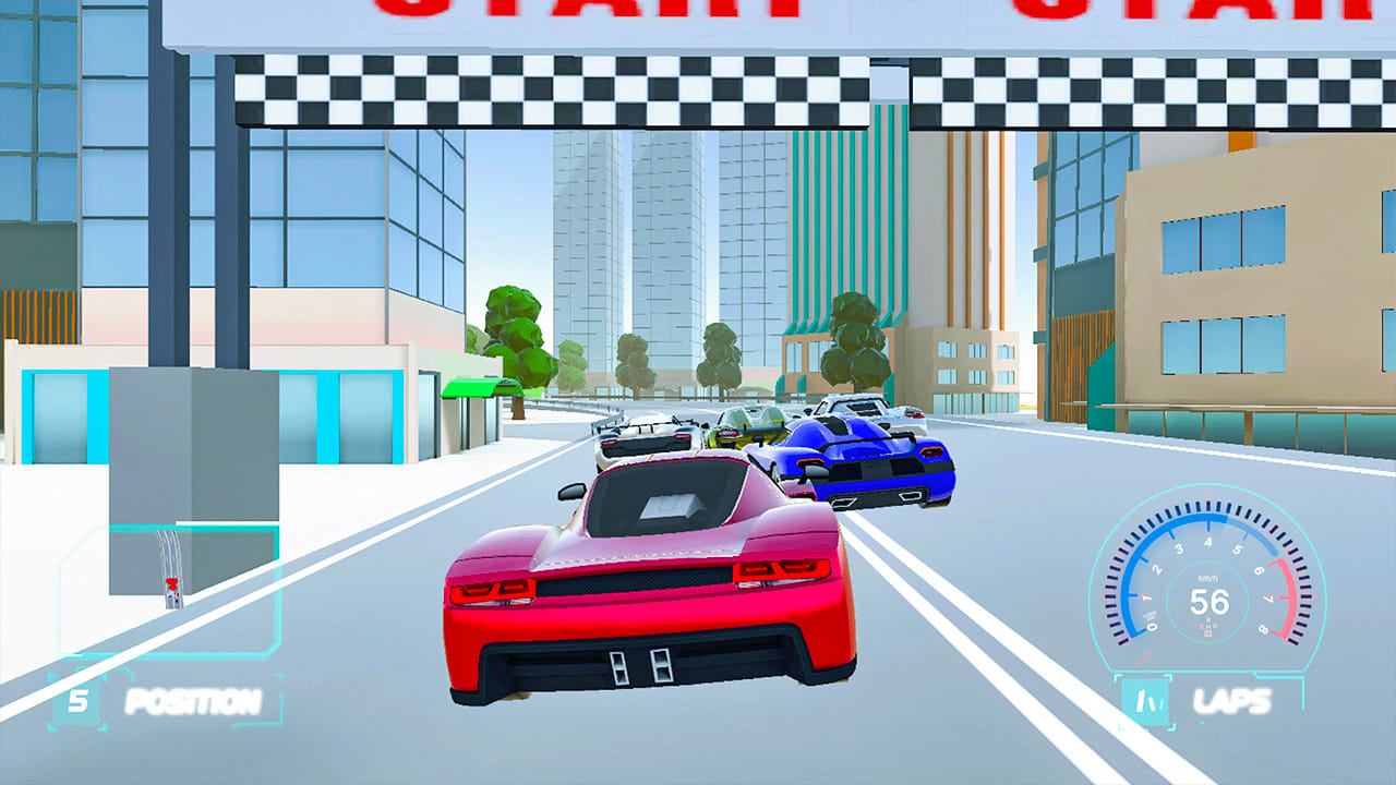 Rally Race Car Simulator Poly : World Driver Arcade Real Driving Games Sim 5