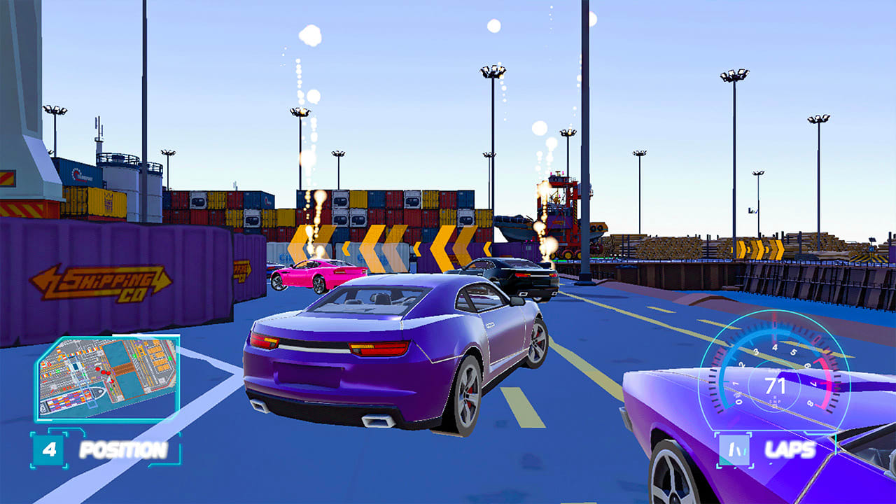 Rally Race Car Simulator Poly : World Driver Arcade Real Driving Games Sim 4