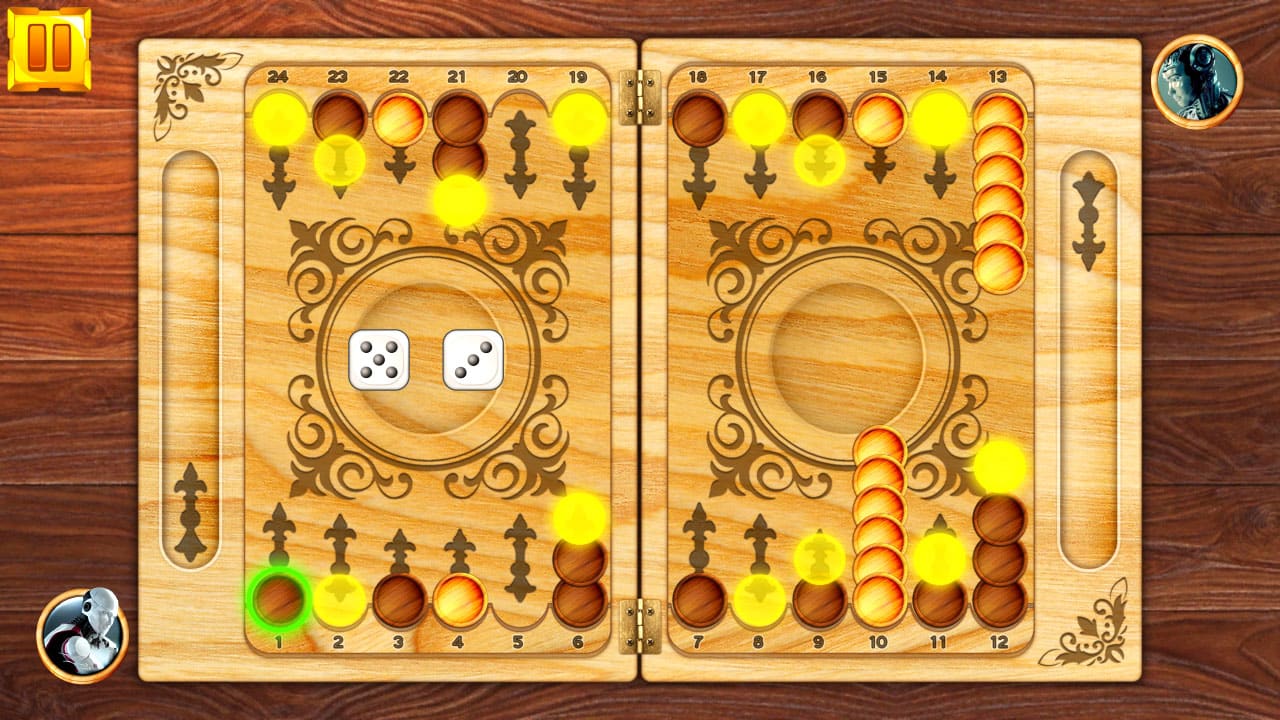 Backgammon: Board Game Puzzle 3