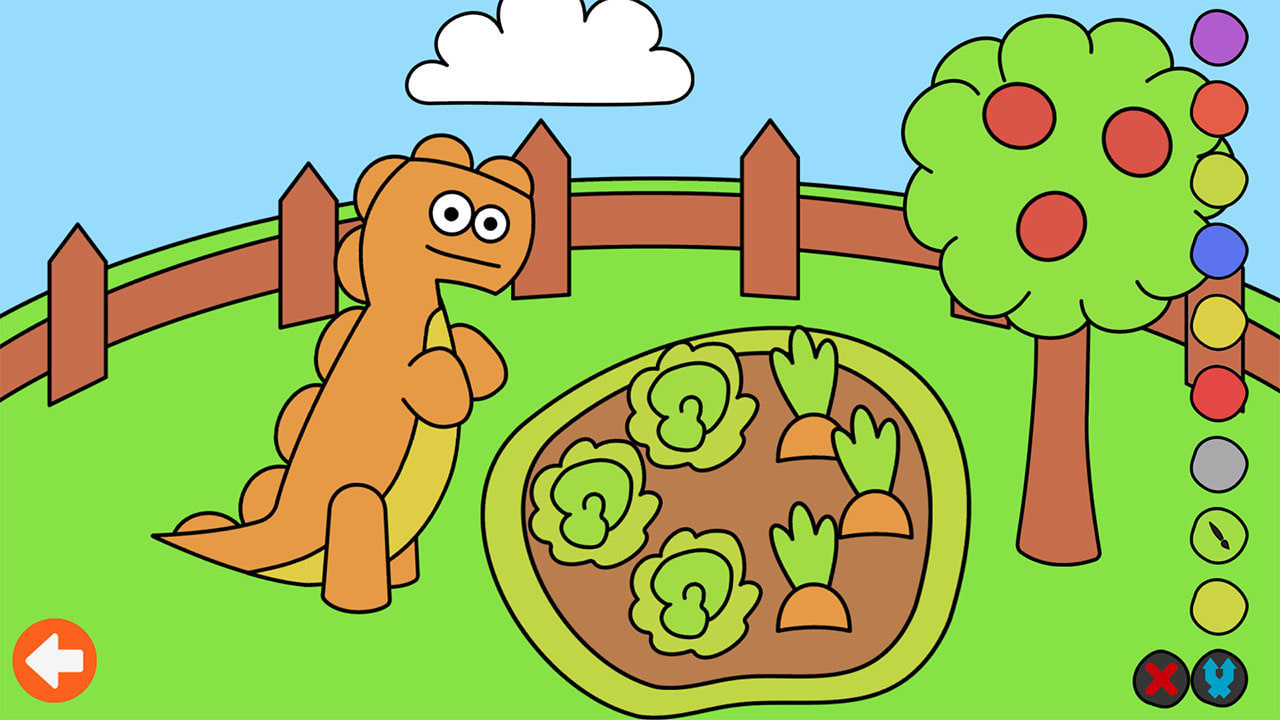 Learn & Play: Dino Coloring 6