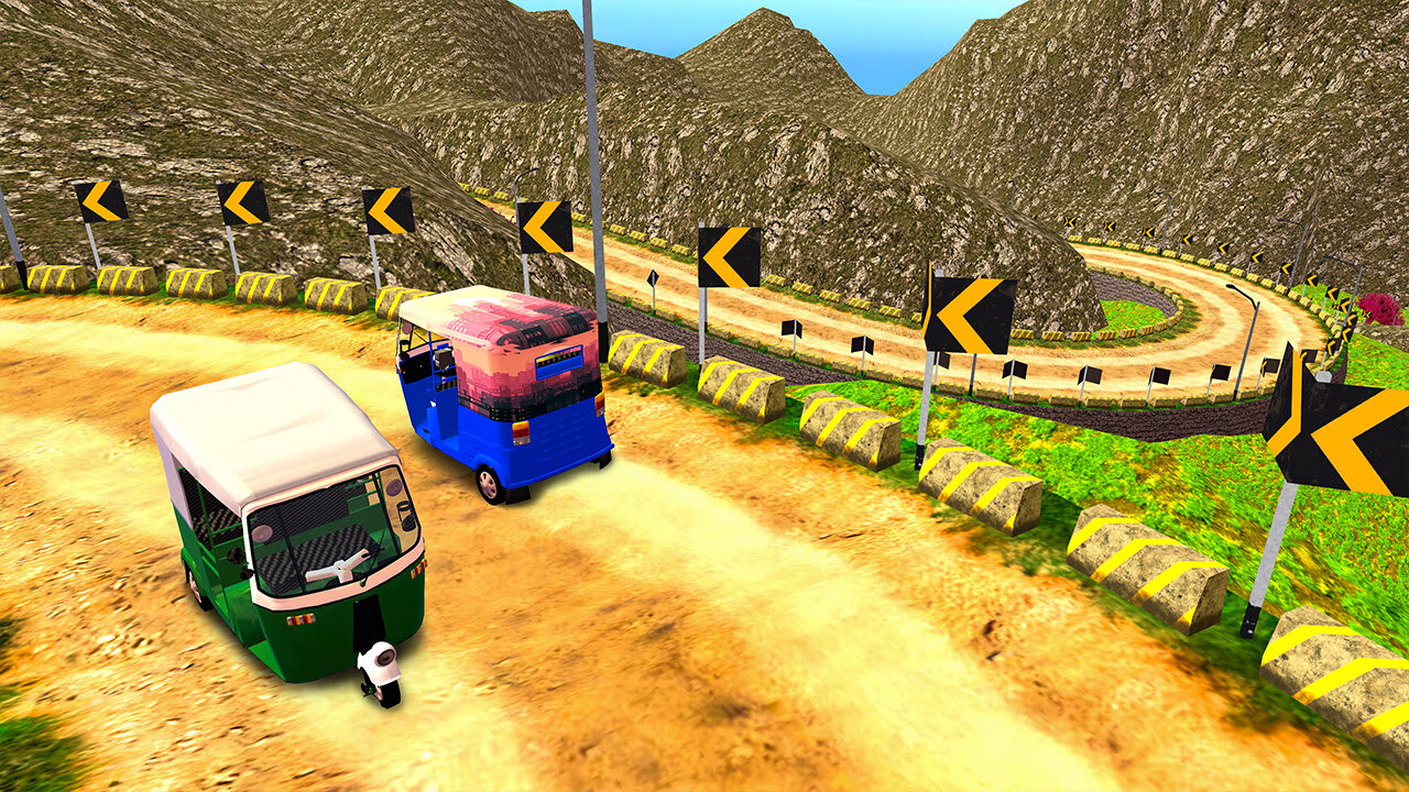 Tuk Tuk Extreme - Real Car Driving Simulator & Parking 2023 Car Games 3D Vehicle 3