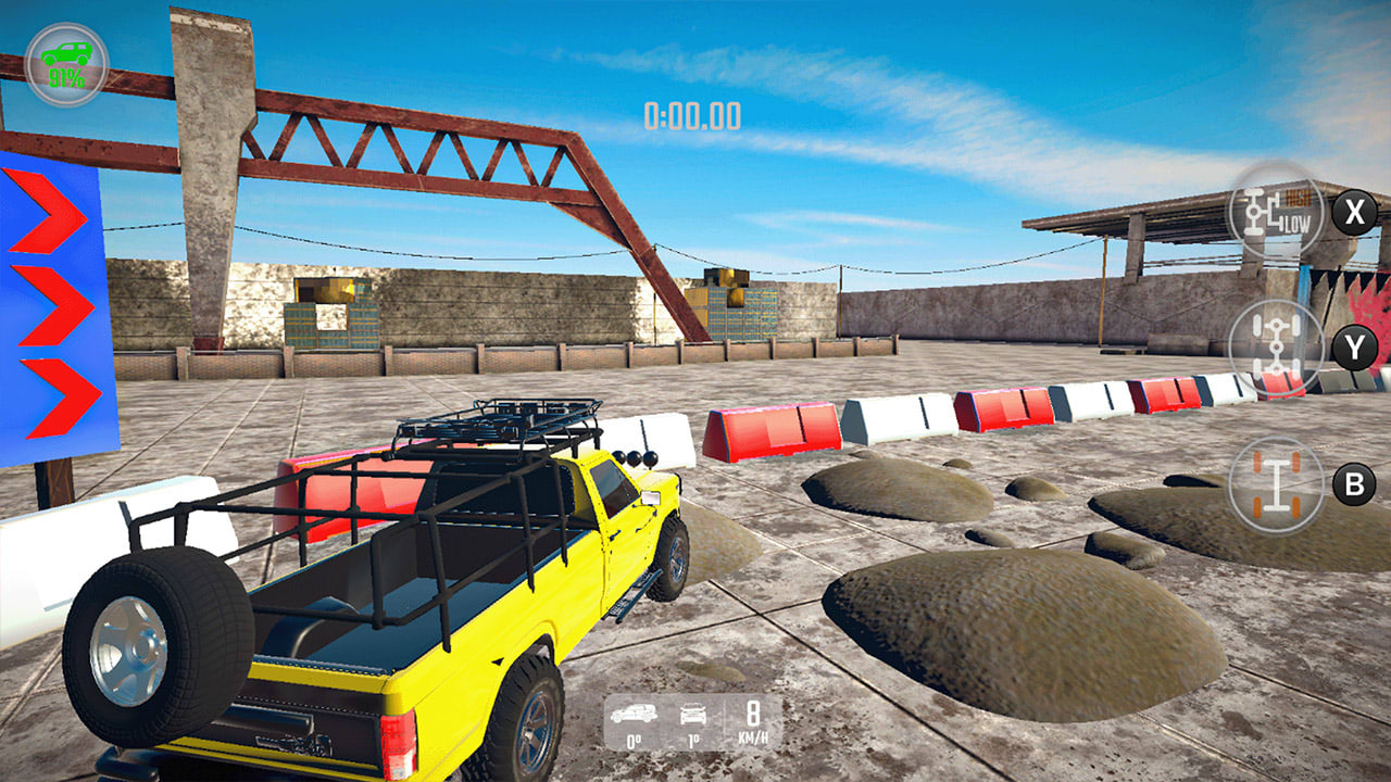 Ultimate 4x4 Offroad Parking Trucks :Car Driving Racing Simulator 2023 LITE Speed Games 8