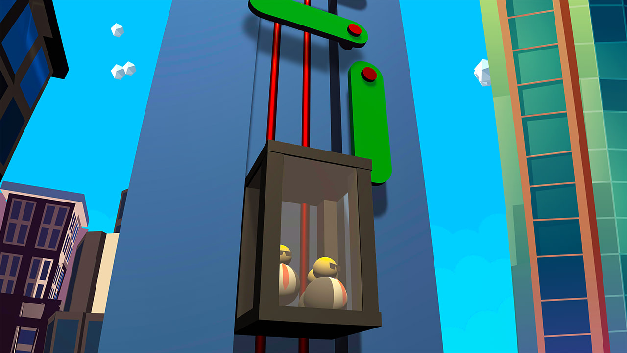Falling Elevator - Hyper Casual Demolish Escape Survival Game  5