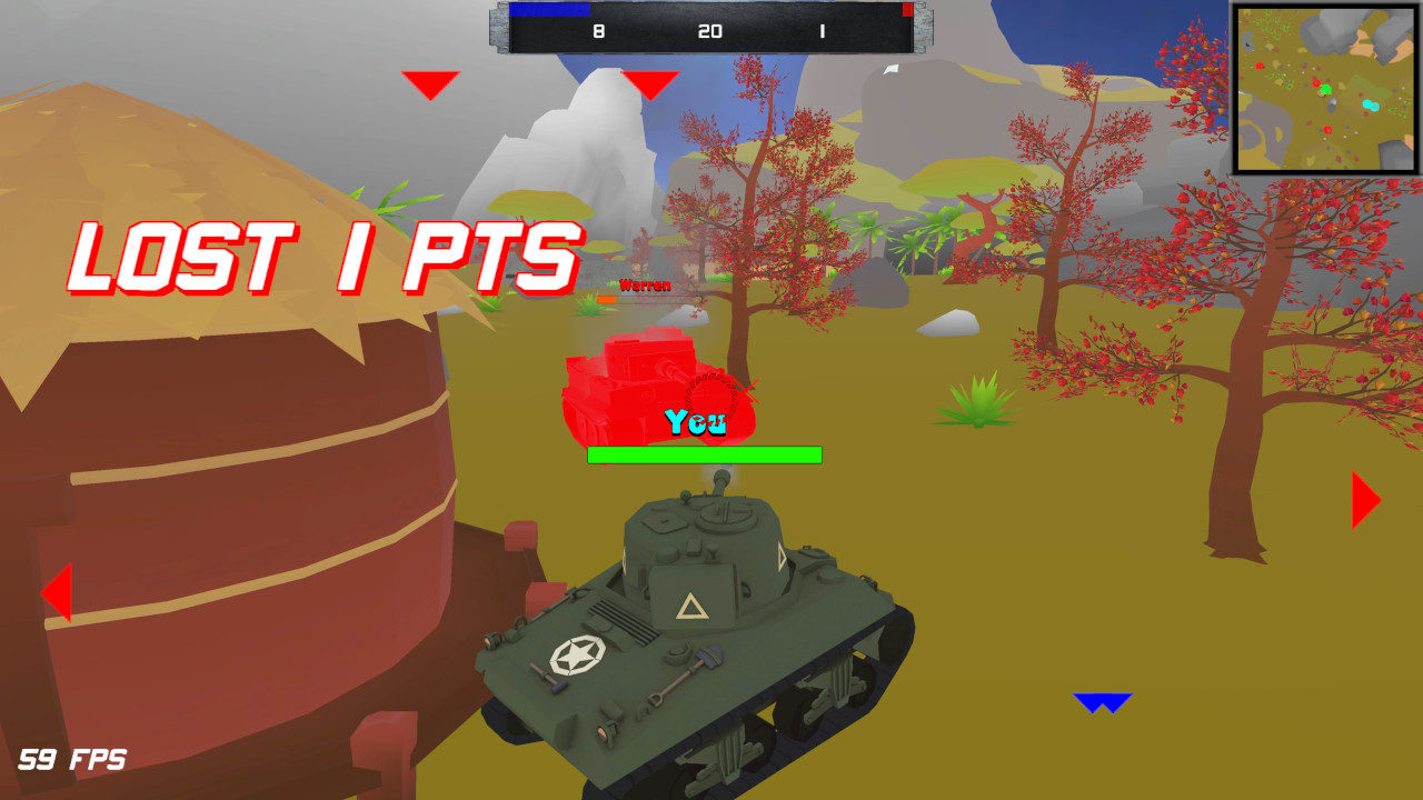 WWII Tank Battle Arena 4