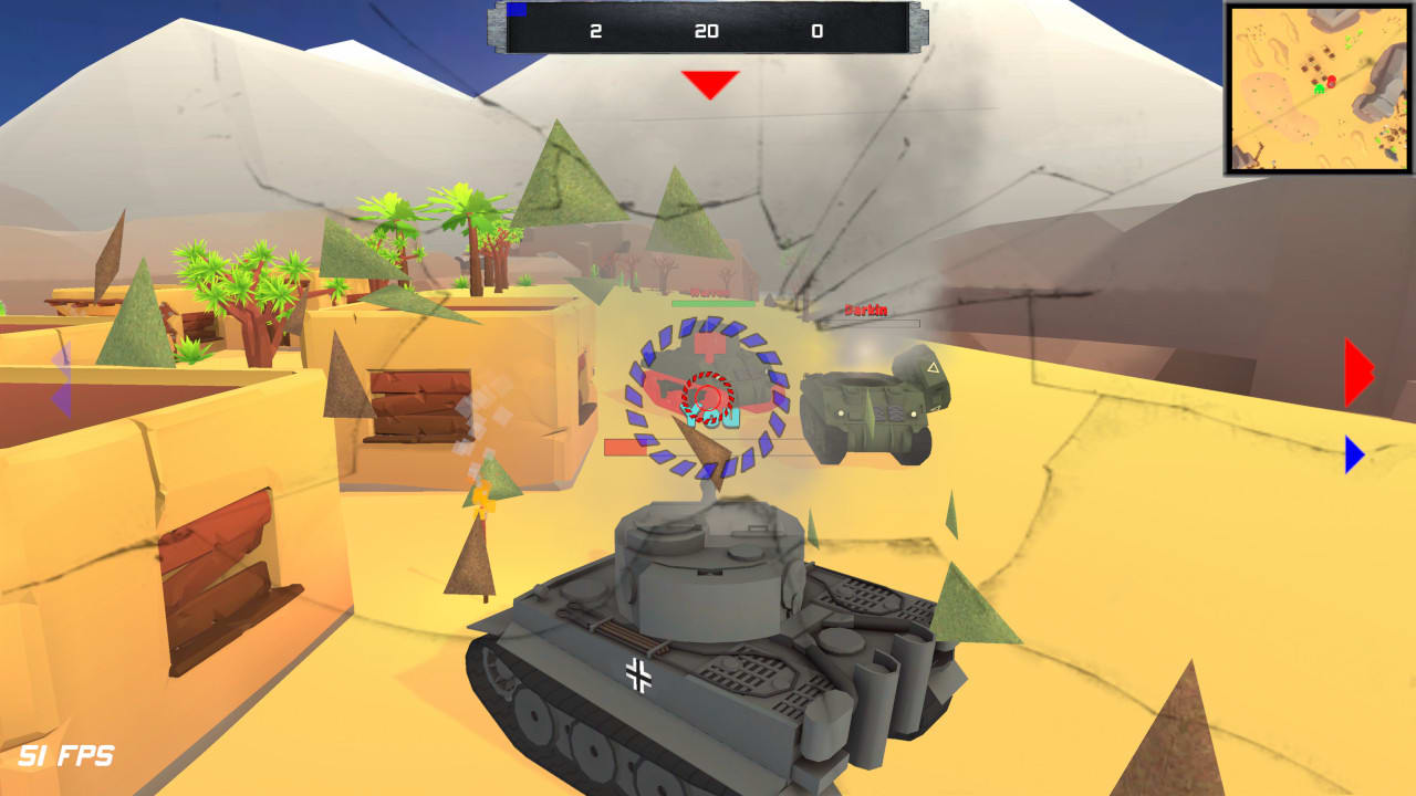 WWII Tank Battle Arena 2