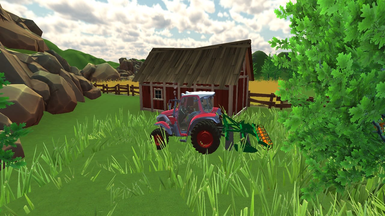 Farming Real Simulation Tractor, Combine Trucks Farmer Land Game 7