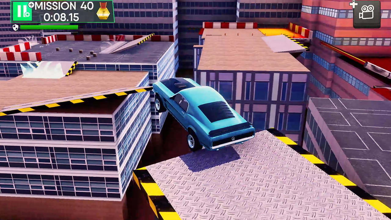Roof Jump Stunt Driver 3