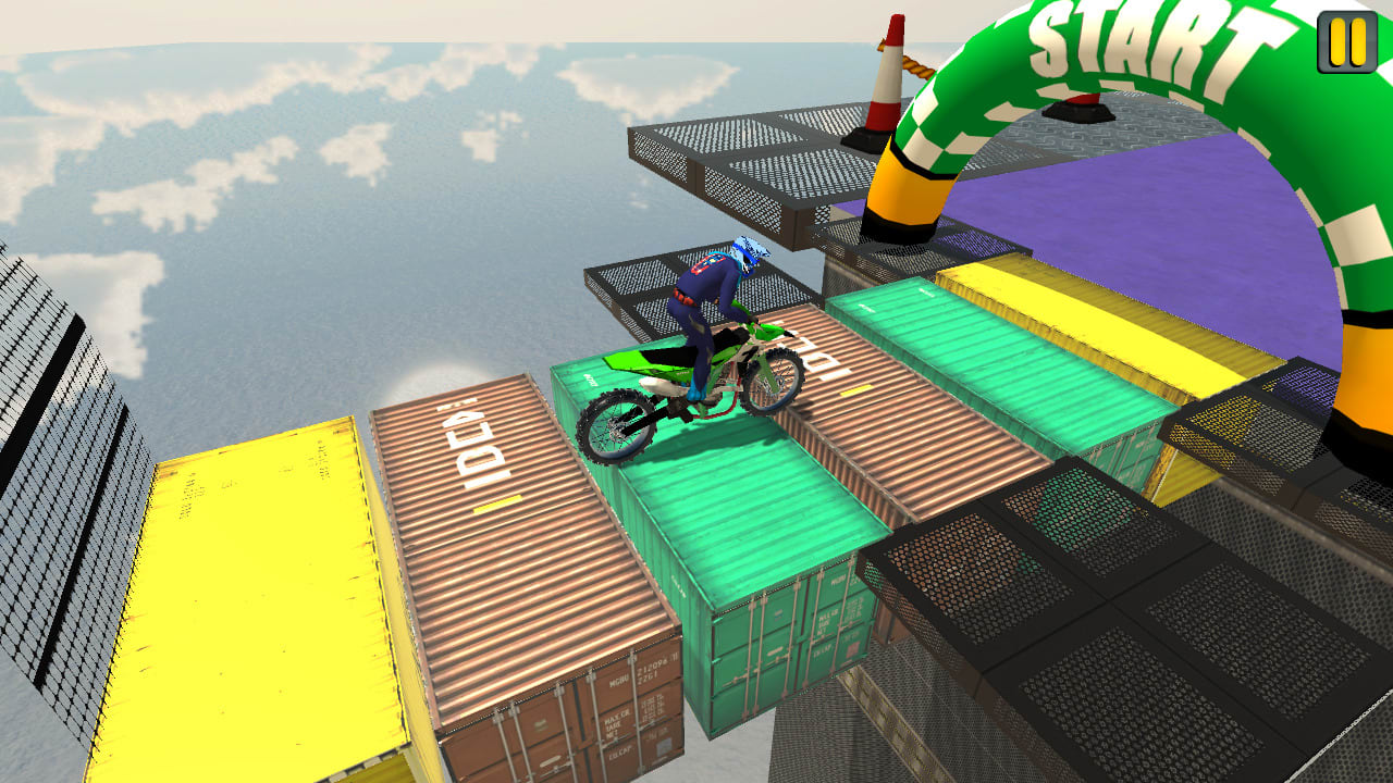 Mega Ramp Moto - Dirt Bike Stunts Simulator  6