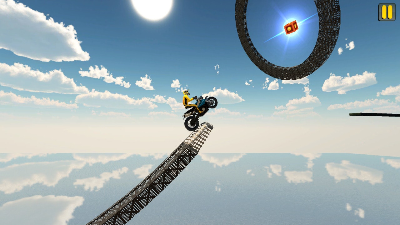 Mega Ramp Moto - Dirt Bike Stunts Simulator  8