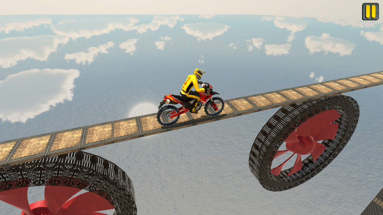 Mega Ramp Moto - Dirt Bike Stunts Simulator 4
