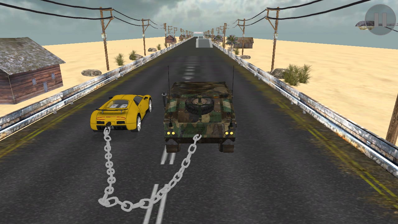 Chain Car Stunt Simulator - 3D Extreme Highway Car Driving Games 2