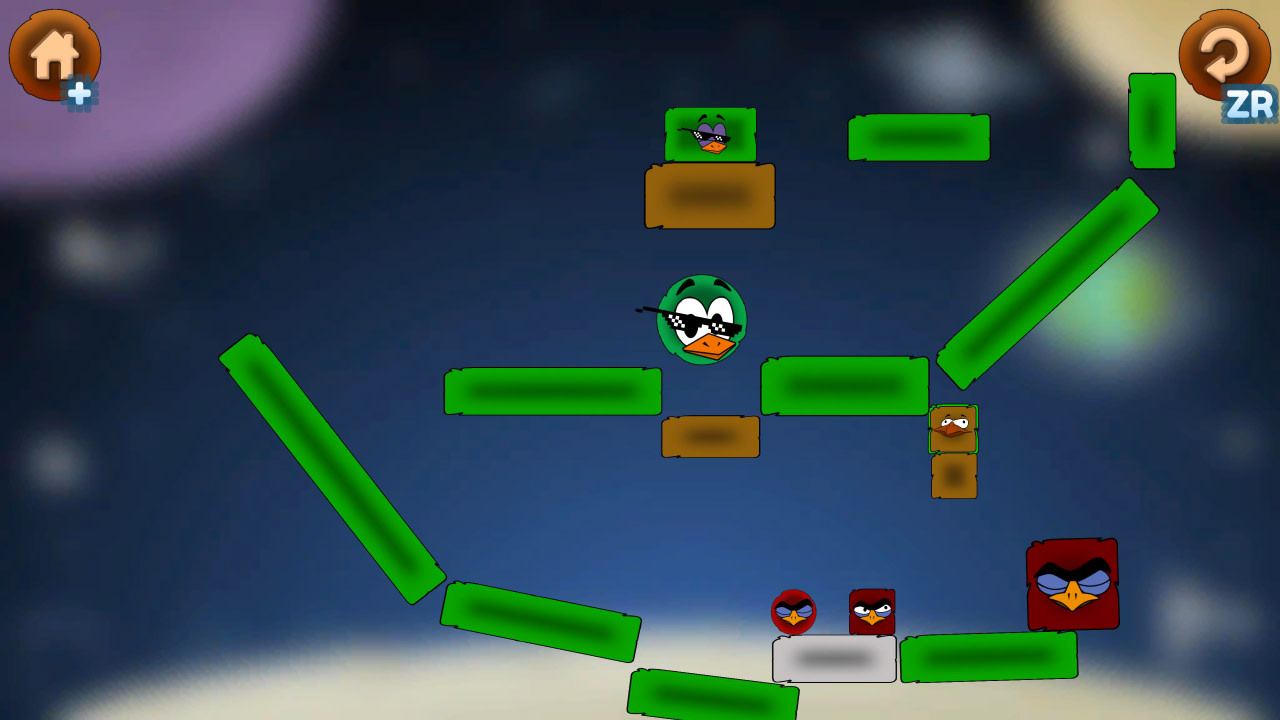 Red Bird Adventure: Classic Physics Puzzle 3