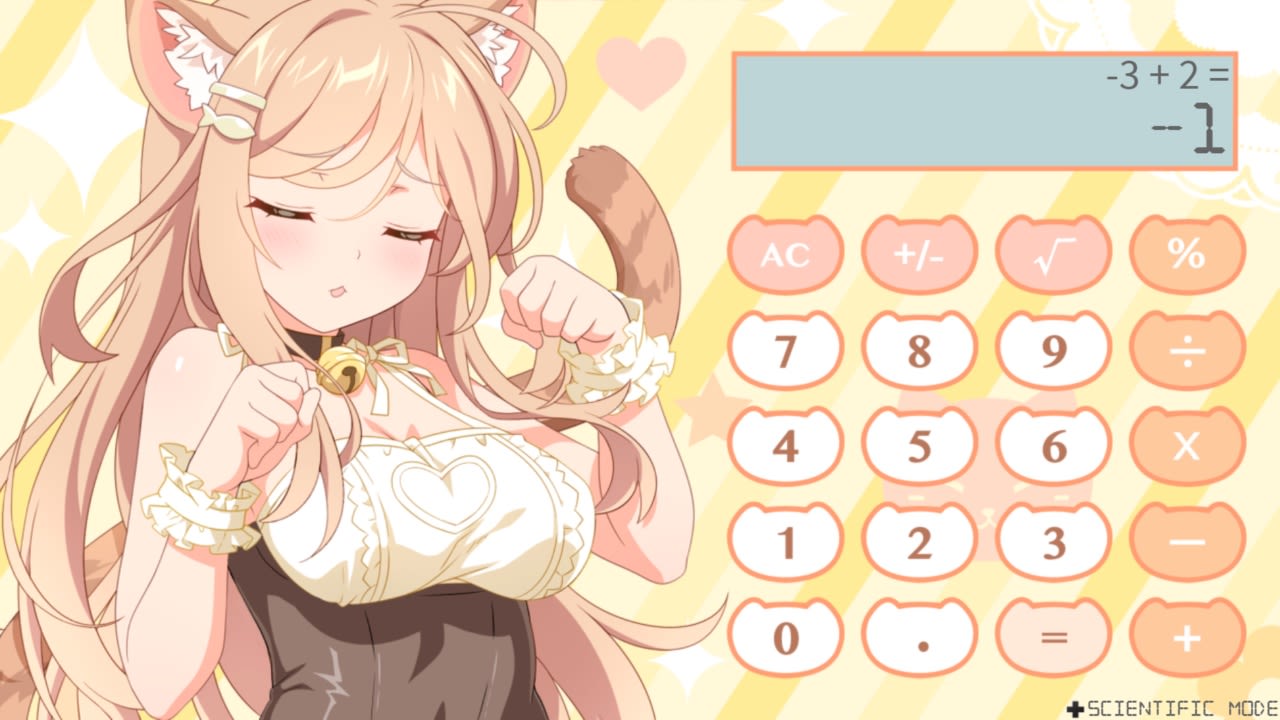 Sakura Neko Calculator 5