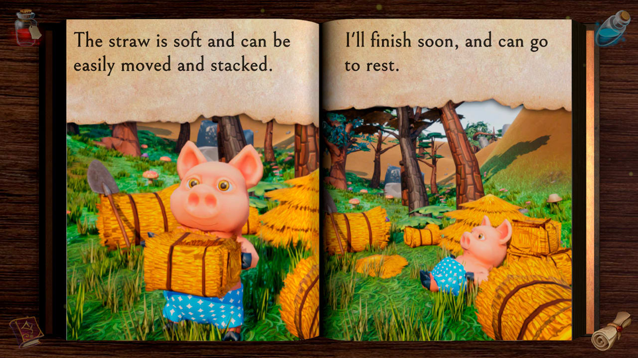 The Three Little Pigs: Interactive Book 7