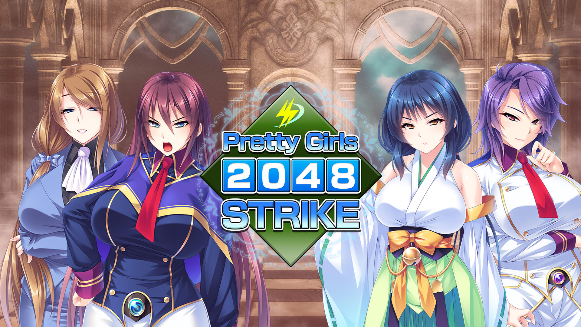 Pretty Girls 2048 Strike 1