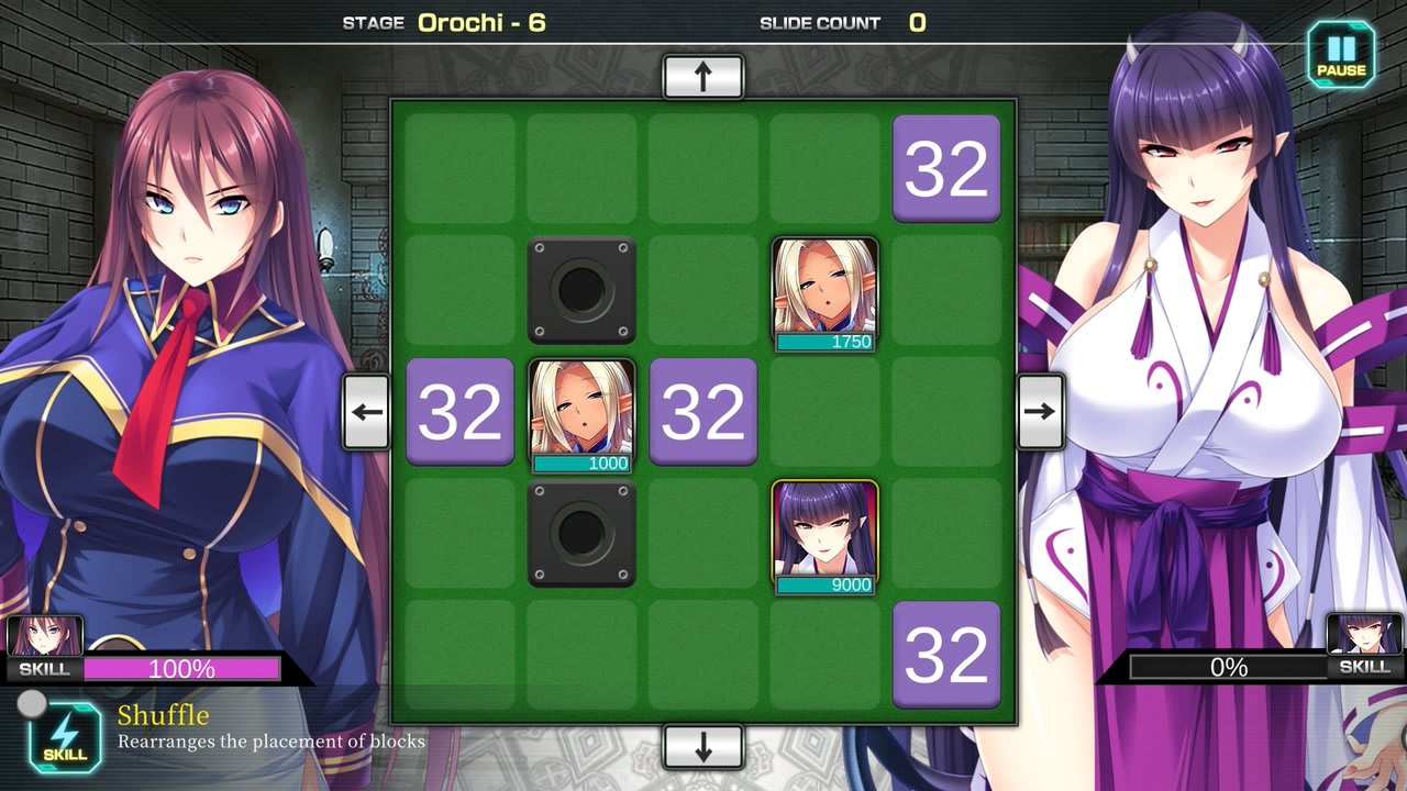 Pretty Girls 2048 Strike 3