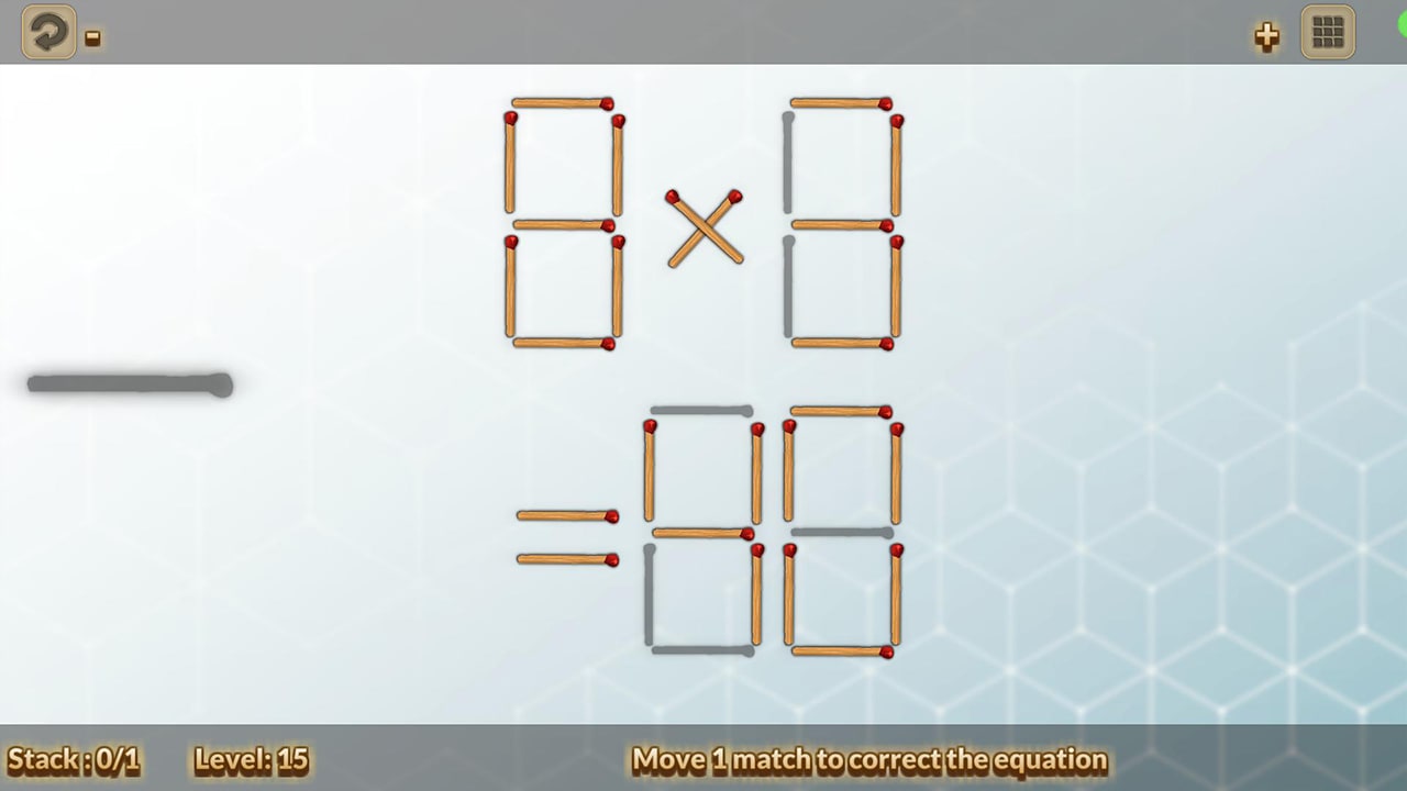 Matches Puzzle: Classic Logic Arcade 5