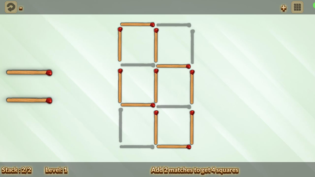 Matches Puzzle: Classic Logic Arcade 6