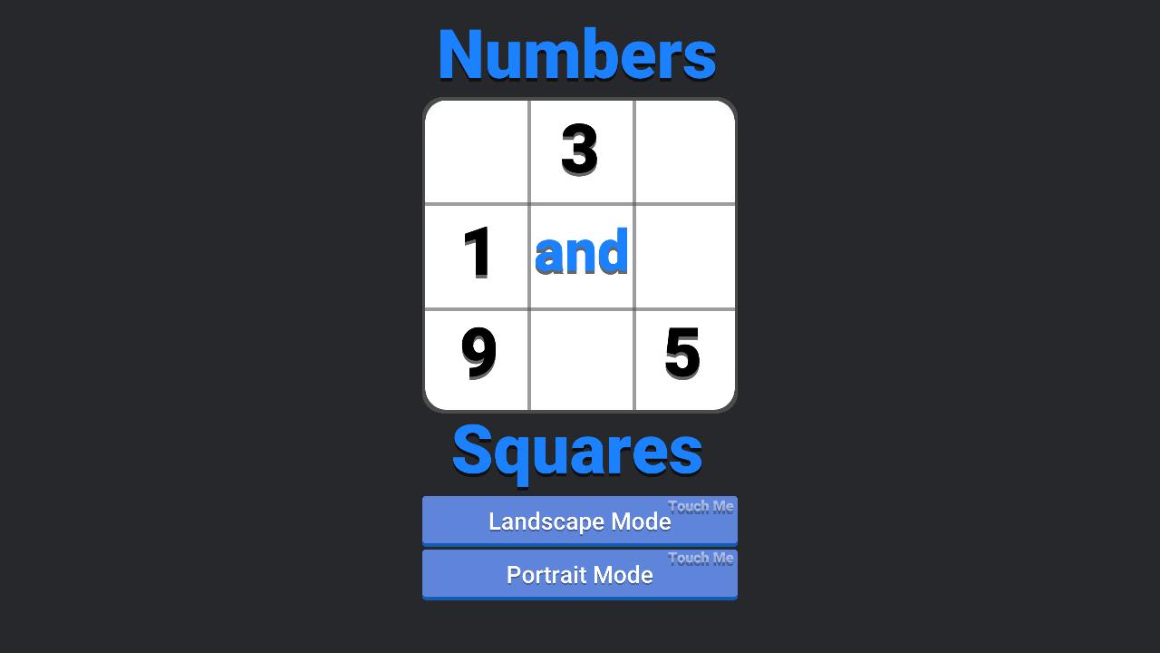Numbers and Squares 5