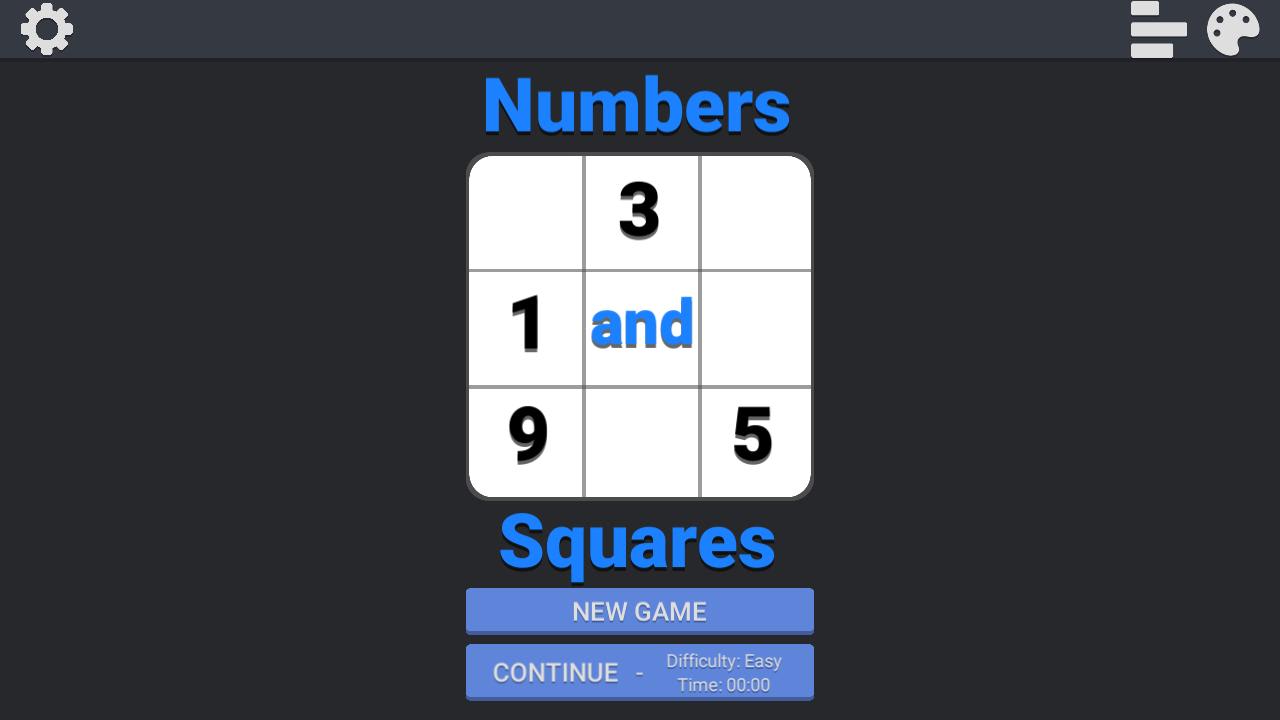 Numbers and Squares 4
