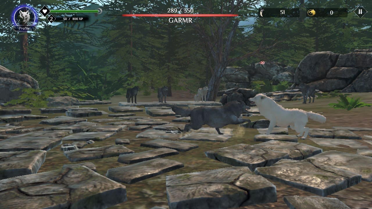 Wolf Simulator: RPG Survival Animal Battle