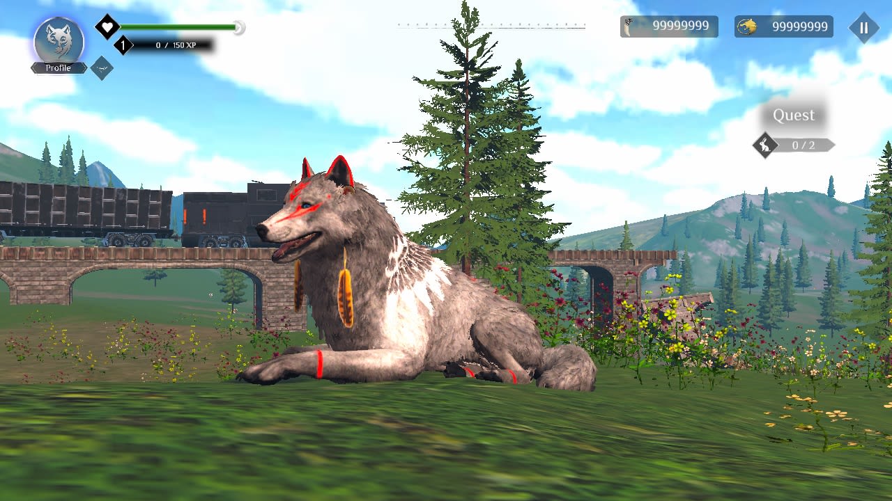 Wolf Simulator: RPG Survival Animal Battle 3