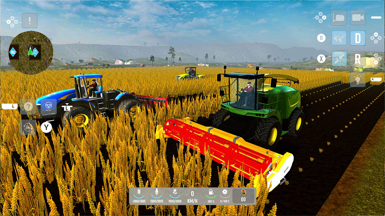 Farming Tractor Simulator 2023 : Drive Combine & Trucks 3