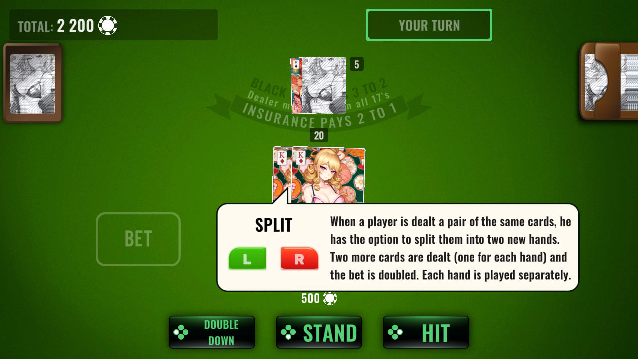 BlackJack Waifu Tour for Nintendo Switch Nintendo Official Site