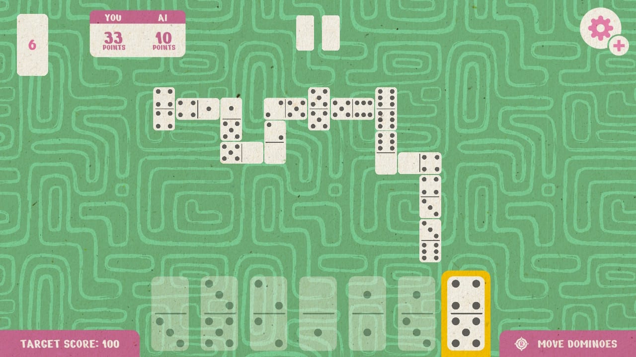 Paper Dominoes 6