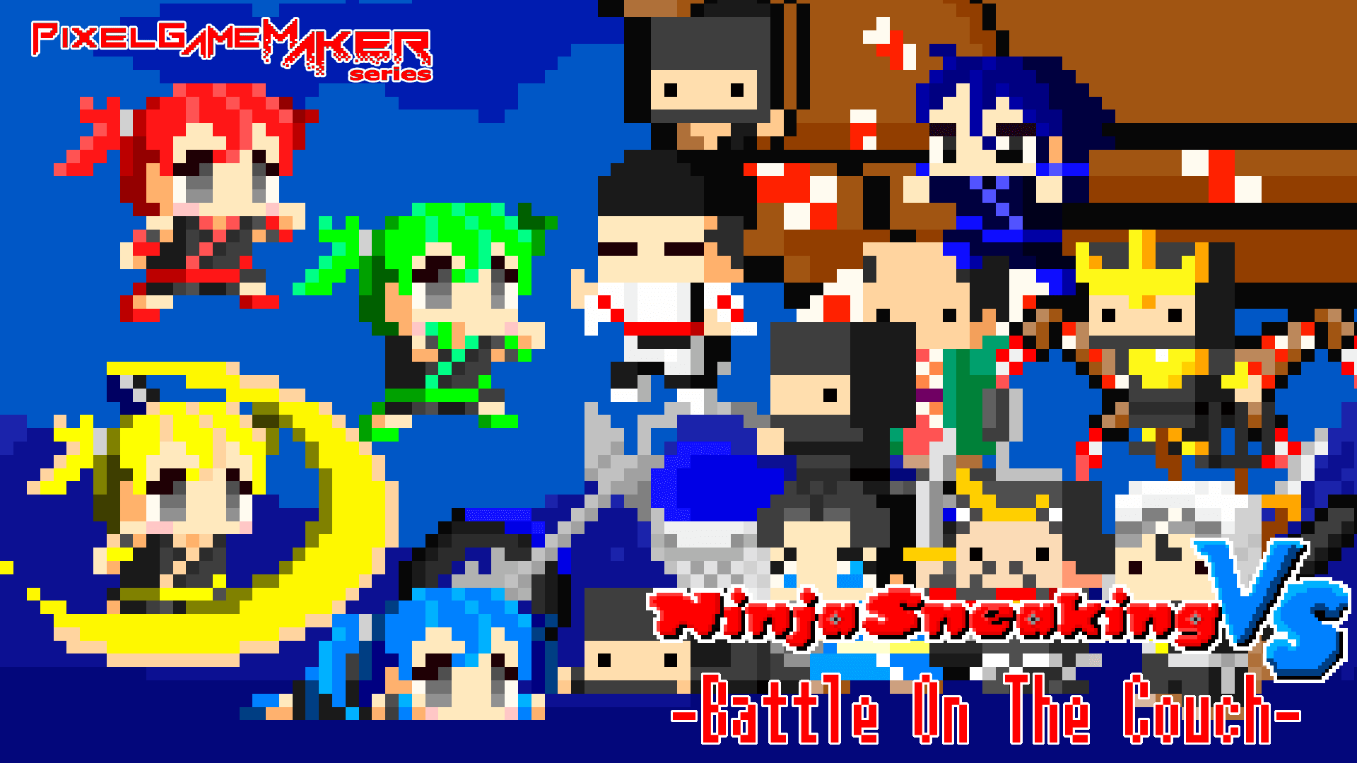 Pixel Game Maker Series Ninja Sneaking VS: Battle On The Couch 1
