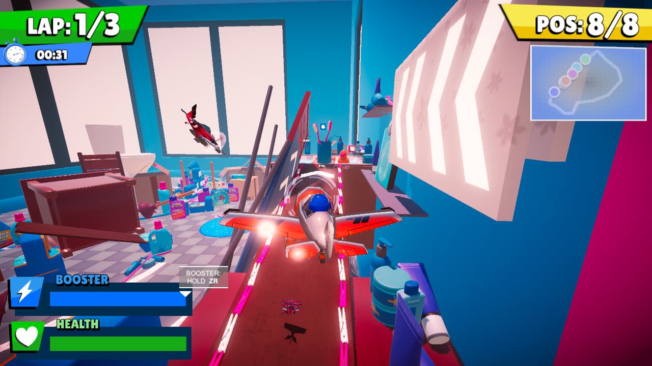 Airplane Race Simulator 2 Player Game for Nintendo Switch Nintendo