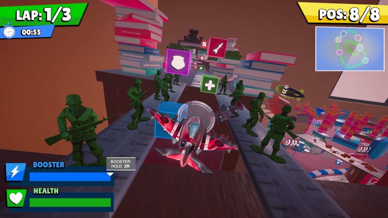 Airplane Race Simulator 2 Player Game for Nintendo Switch Nintendo