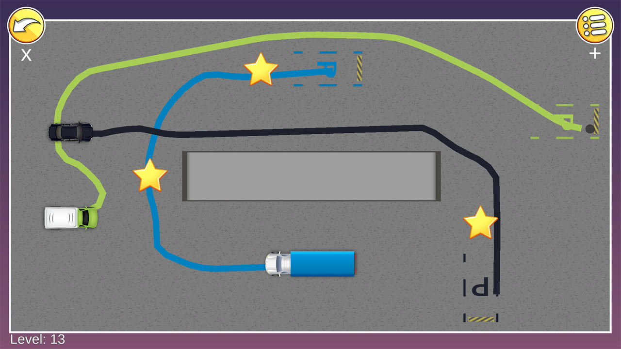 City Parking Driver: Draw The Path Simulator 2