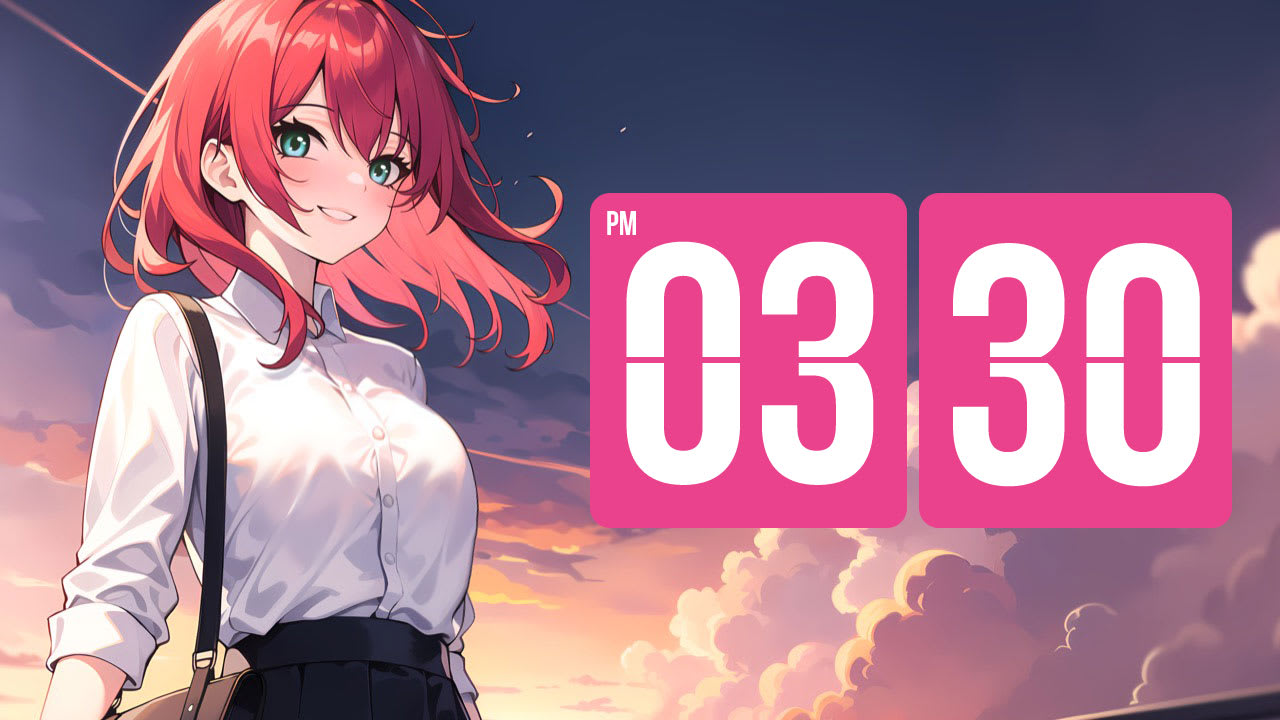 Anime Clock 2
