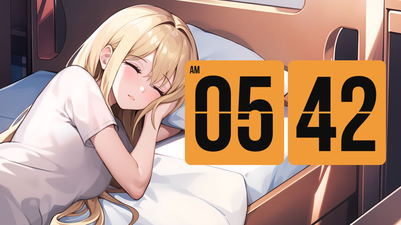 Anime Clock 7