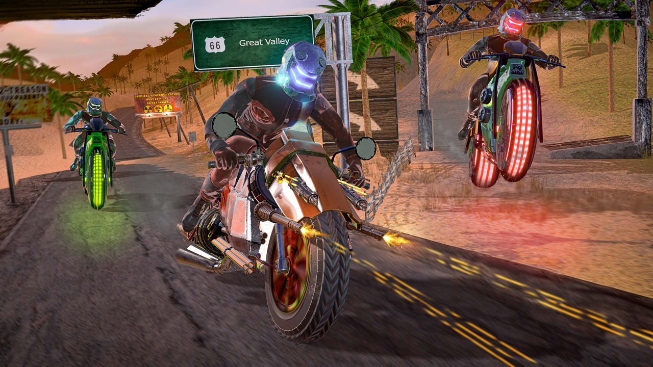 Moto Racer 2044 Game Simulator 2