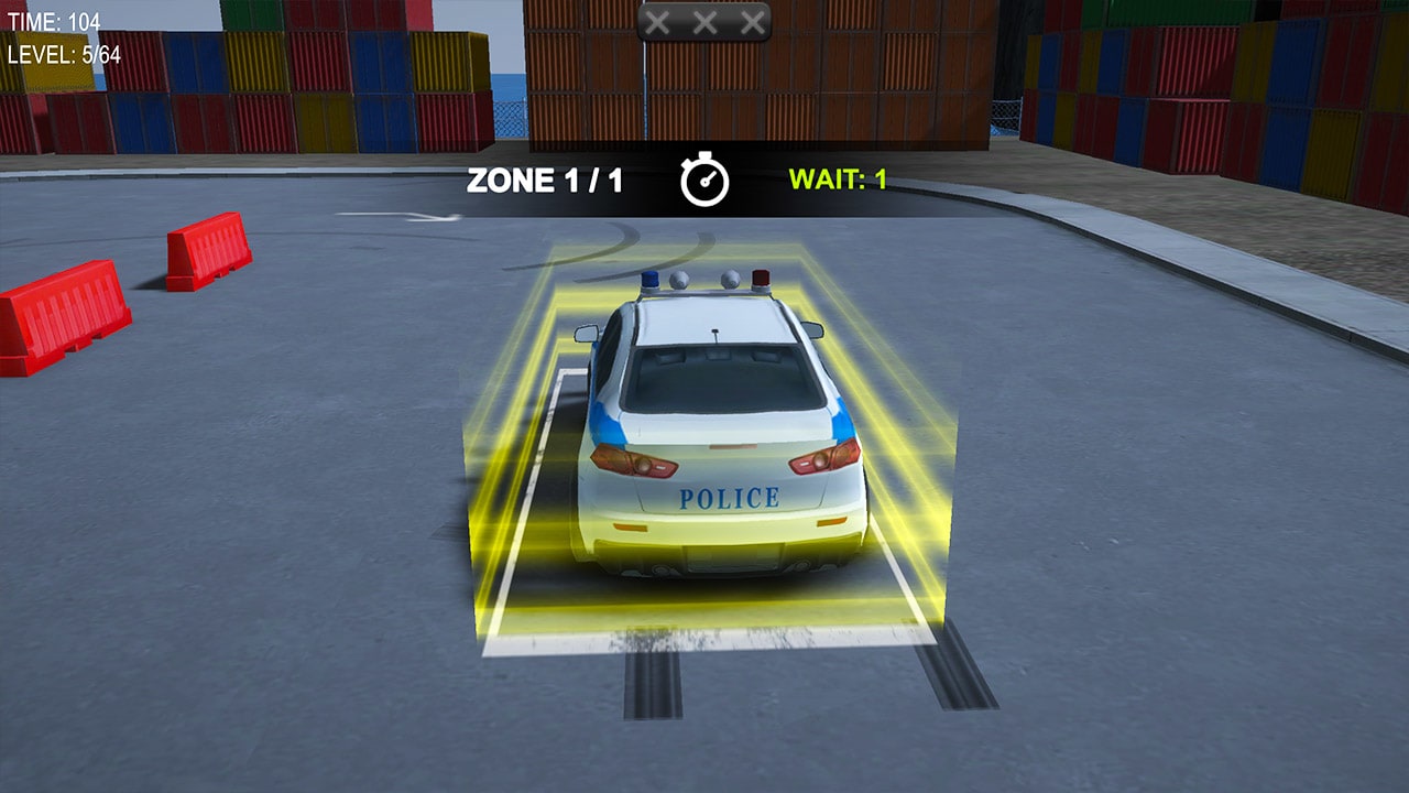 Police Car Driver: City Parking Simulator 3