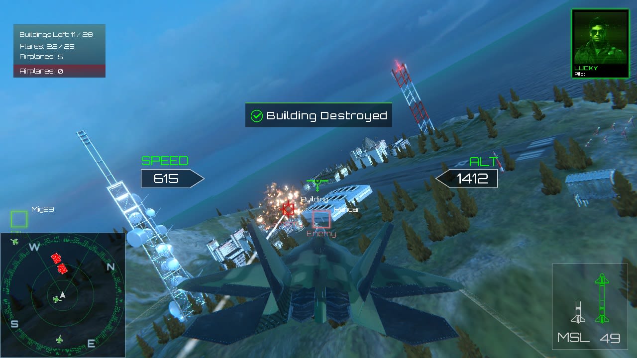 AirJet Fighter Sky Dominators: Aerial Assault